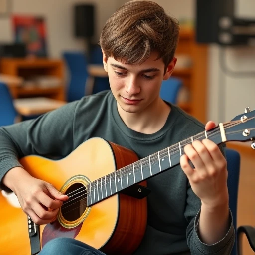 Aafänger lernid Gitarre spile